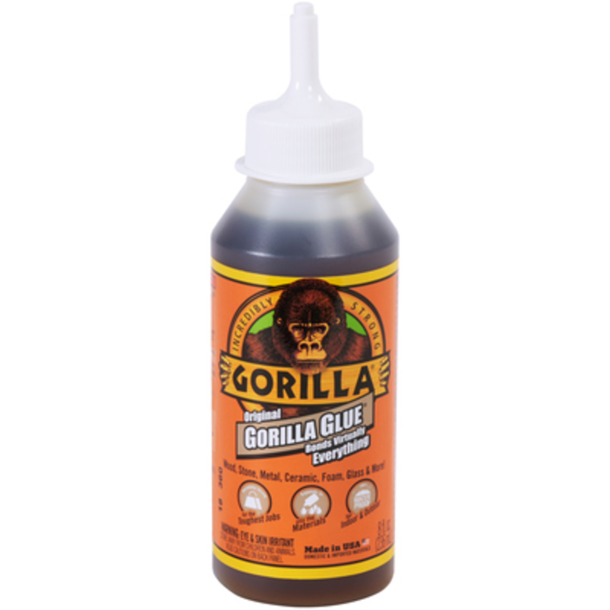 Gorilla, 8 oz. Gorilla Glue 1/CS, Model# ADHGG15